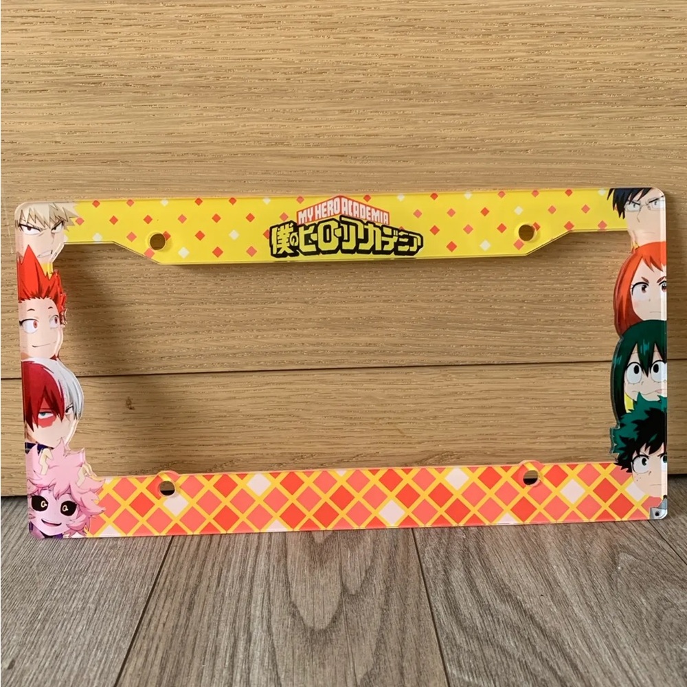 My Hero Academeia Car License Plate